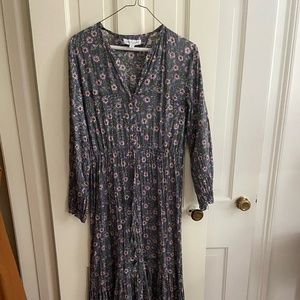 Emerson Fry Frances Dress in Midnight Wildflower